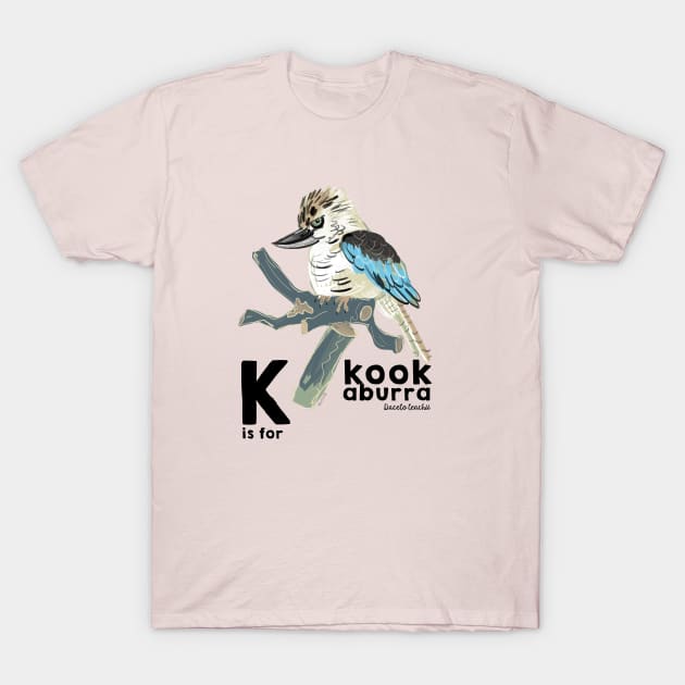 kookaburra #1 T-Shirt by belettelepink